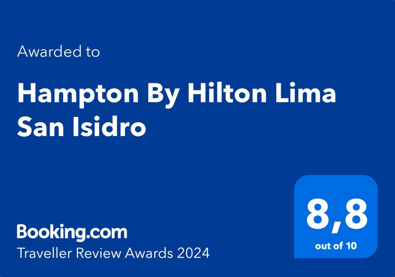 Hampton By Hilton Lima San Isidro Exterior foto